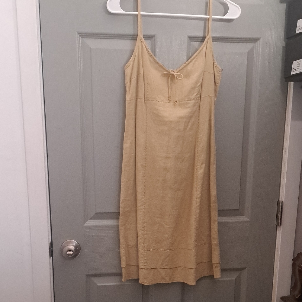 H&M Tan mini dress  Size 6
